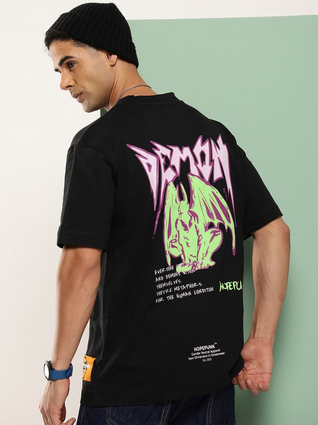 Demon- Puff Print