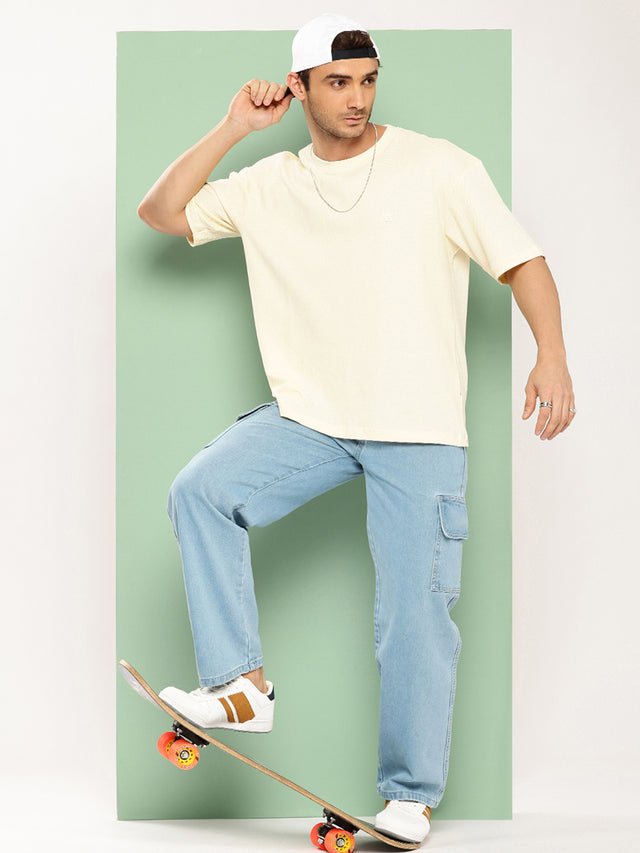 Denim: Light blue (Baggy Fit)