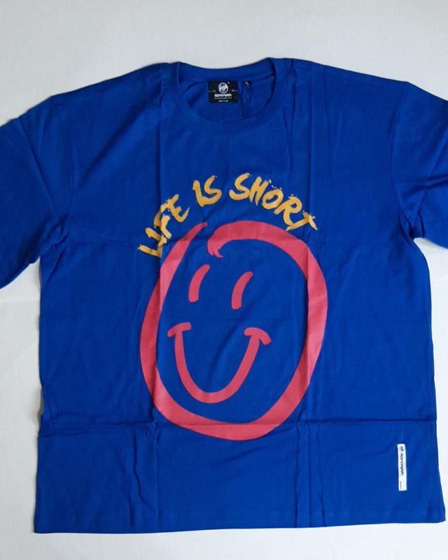 Life is Short - S Blue Sale